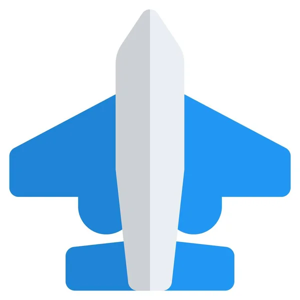 Civiele Vliegtuigmaatschappij Klaar Voor Vertrek — Stockvector