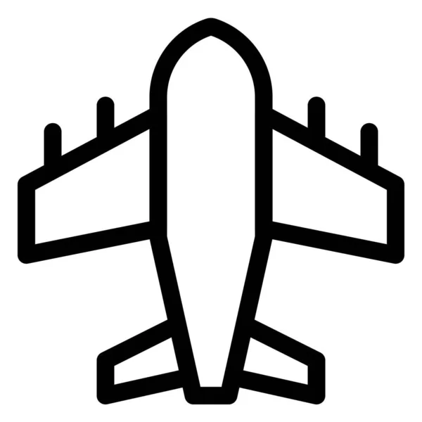 Avião Para Transporte Passageiros — Vetor de Stock