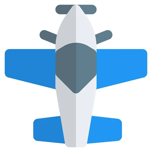 广受欢迎的翼型轻型飞机 — 图库矢量图片
