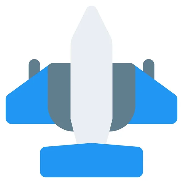 Jetliner Gros Avion Pour Transport Passagers — Image vectorielle