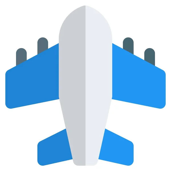 Utasok Szállítására Szolgáló Repülőgép — Stock Vector