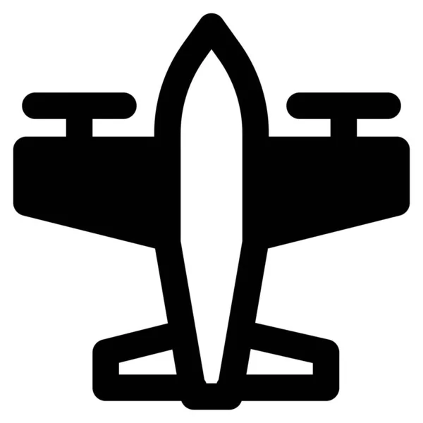 Предназначен Перевозки Людей Легких Самолетов — стоковый вектор