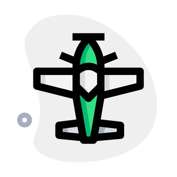 Популярні Накладні Крилаті Легкі Літаки — стоковий вектор