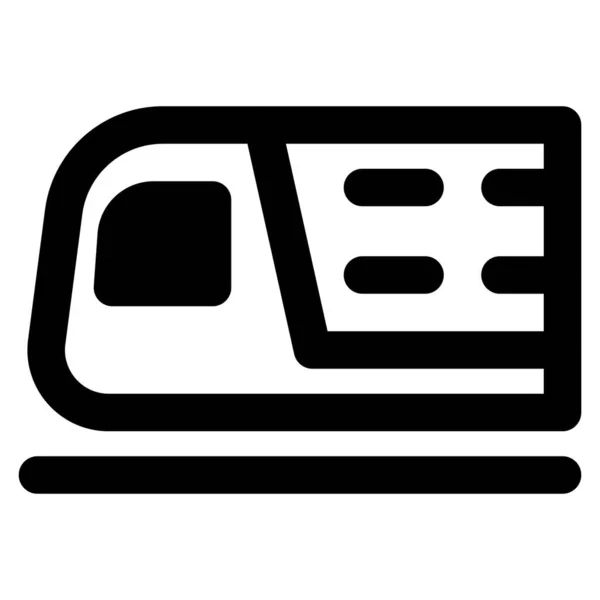 双层或双层通勤列车 — 图库矢量图片
