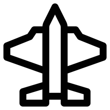 Ulaşım için jet motorlu uçak.