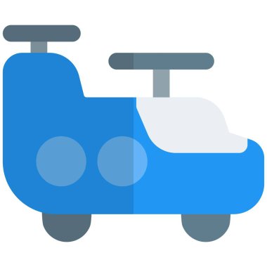 Askerleri nakletmek için kullanılan askeri helikopter..