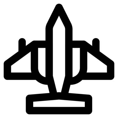 Jet uçağı, yolcu taşımak için büyük bir uçak..