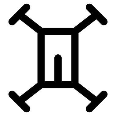 Gözetleme için insansız hava aracı.