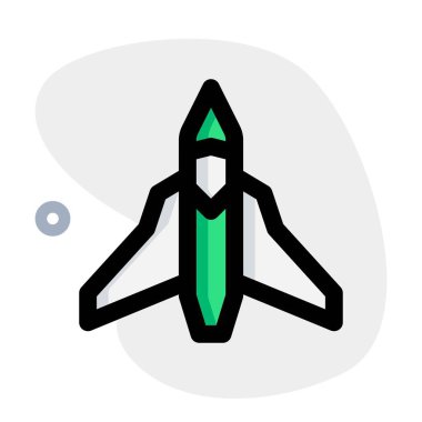 Askeri görev için savaş jeti kullanımı.