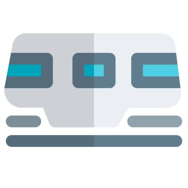 Yolcu ve yük taşımak için kullanılan tramvay..