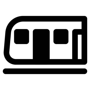 Metro treni, yüzeyin altından geçiyor..