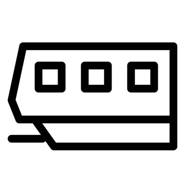 Tek raylı, güvenilir ulaşım biçimi.