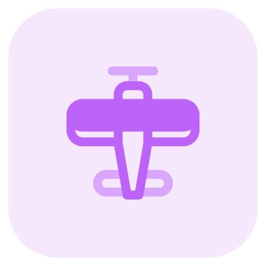 İlk kontrol edilebilir motorlu çift kanatlı uçak.