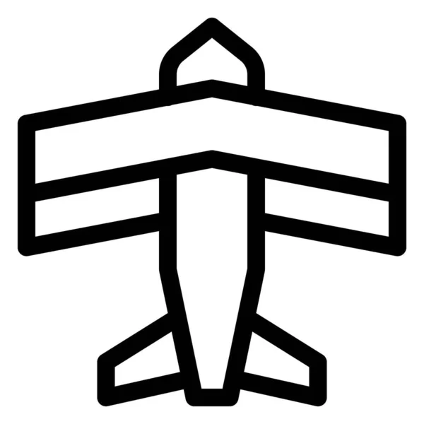Křídla Vrtule Vybavené Dvouplošník — Stockový vektor