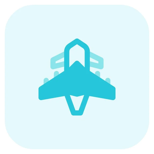 Monster Plane Avión Gran Tamaño Baja Potencia — Vector de stock