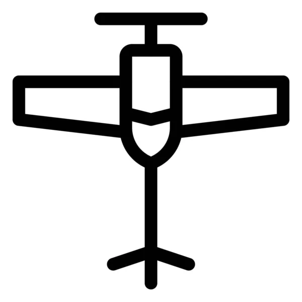 Planeur Lourd Équipé Moteur — Image vectorielle