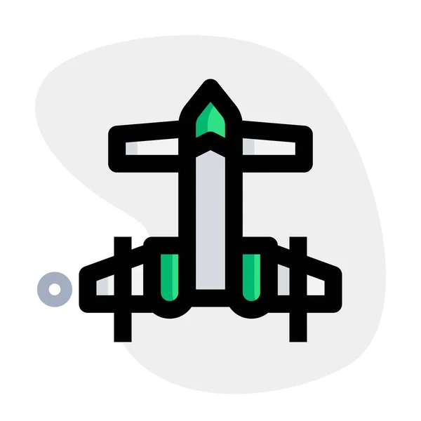 Aéronefs Bimoteurs Privés Utilisés Pour Les Affaires — Image vectorielle