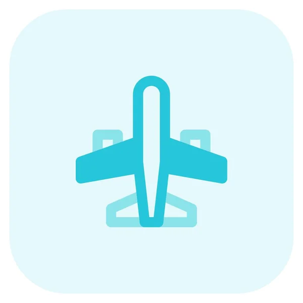Companhia Aérea Passageiros Utilizada Para Turismo Viagens — Vetor de Stock