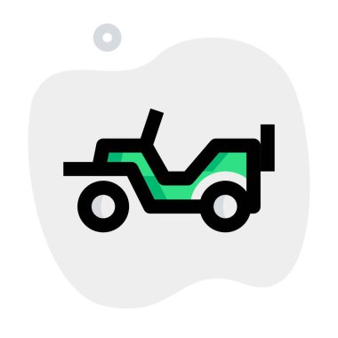 Askeri araç askeri kullanım için tasarlandı..