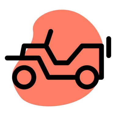 Askeri araç askeri kullanım için tasarlandı..