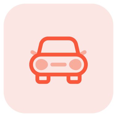 Modern arabanın ön yüzü..