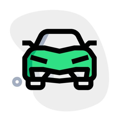 Süper spor bir yarış aracı..