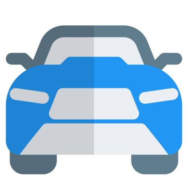 Yüksek performanslı modern yarış arabası.