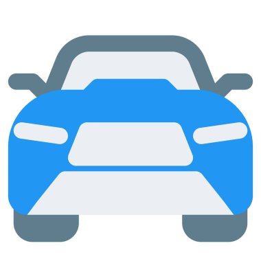 Yüksek performanslı modern yarış arabası.