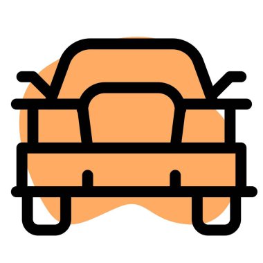 Tekerlekli bir araç ya da otomobil.