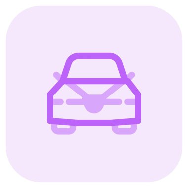 Modern özellikleri olan süper lüks bir araba..