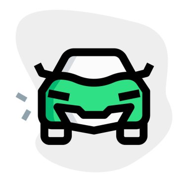 Şık araba, tekerlekleri olan motorlu araç..