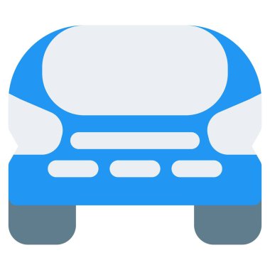 Benzersiz bir aracın ön görüntüsü.