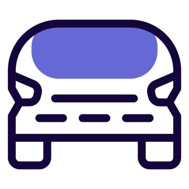 Benzersiz bir aracın ön görüntüsü.