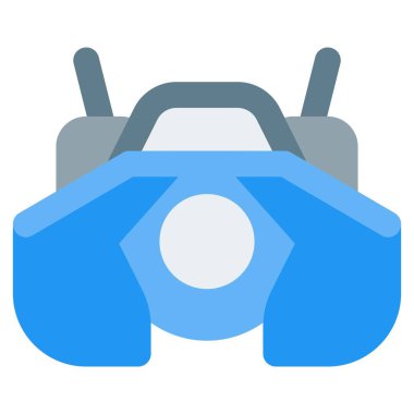 Arka kablosuz anteni olan modernize bir araba..