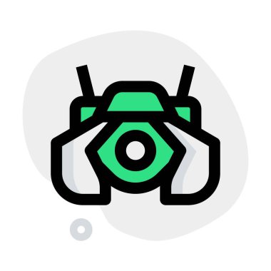 Arka kablosuz anteni olan modernize bir araba..