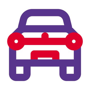 Eski moda dört tekerlekli bir araç..