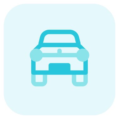 Eski moda dört tekerlekli bir araç..