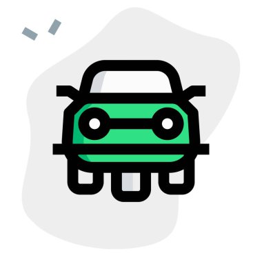 Seyahat ve seyahatler için orta büyüklükte geniş bir araba..