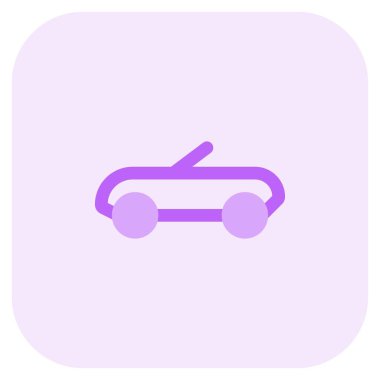 Üstü açık araba, çatısı olmayan yolcu aracı..