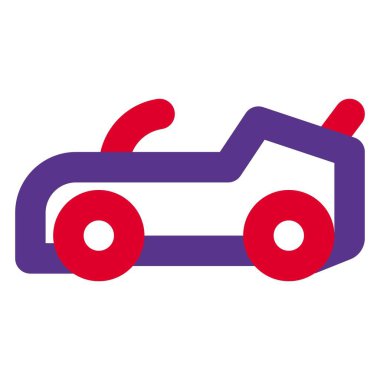 Üstü açık bir araba, ayarlanabilir çatılı bir otomobil..