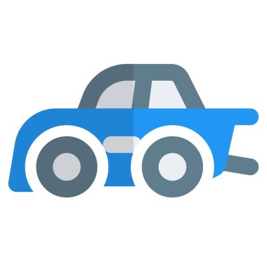 Özel motorlarla donatılmış sürükleme arabası.