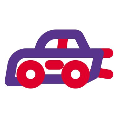 Özel motorlarla donatılmış sürükleme arabası.