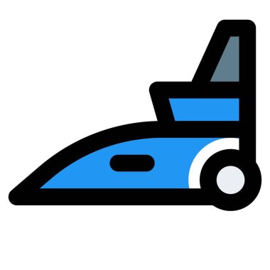 Süpersonik en hızlı jet biçimli araba..