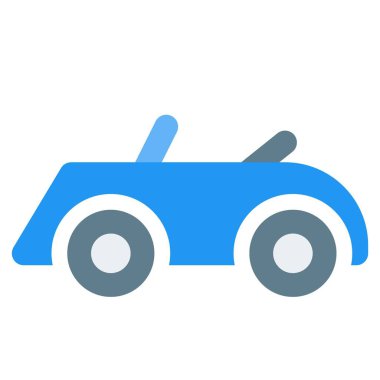 Klasik roadster arabası büyük motorlarla modifiye edildi.