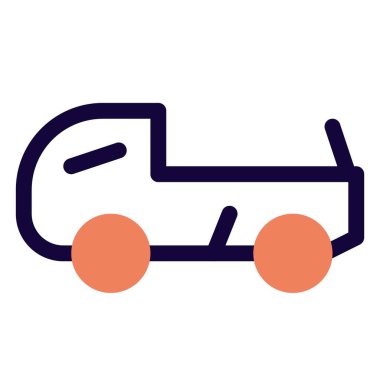 Büyük ölçekli dizayn araba modeli.