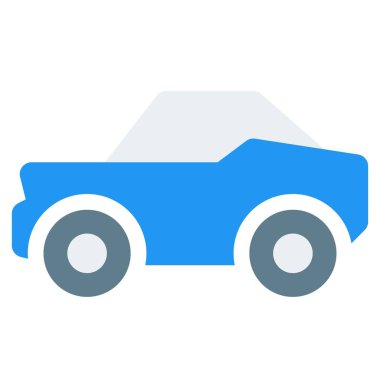 Hafif, iki kapılı vücut kaslı araba.