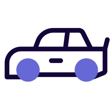 Otomobil yarışlarında kullanılan küçük boy araba