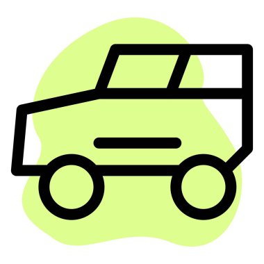 Büyük yorgun, esnek off-road aracı