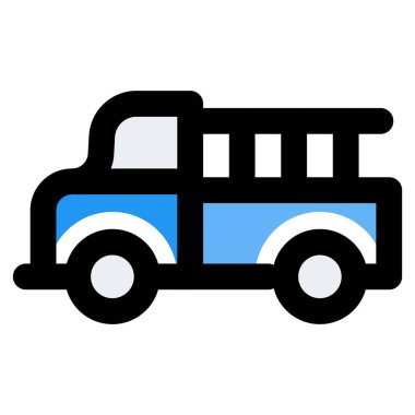 Kapalı kabini olan hafif kamyonet..