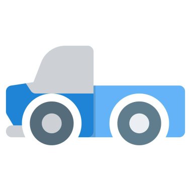 Kargo taşımak için tek taksi kamyonu.